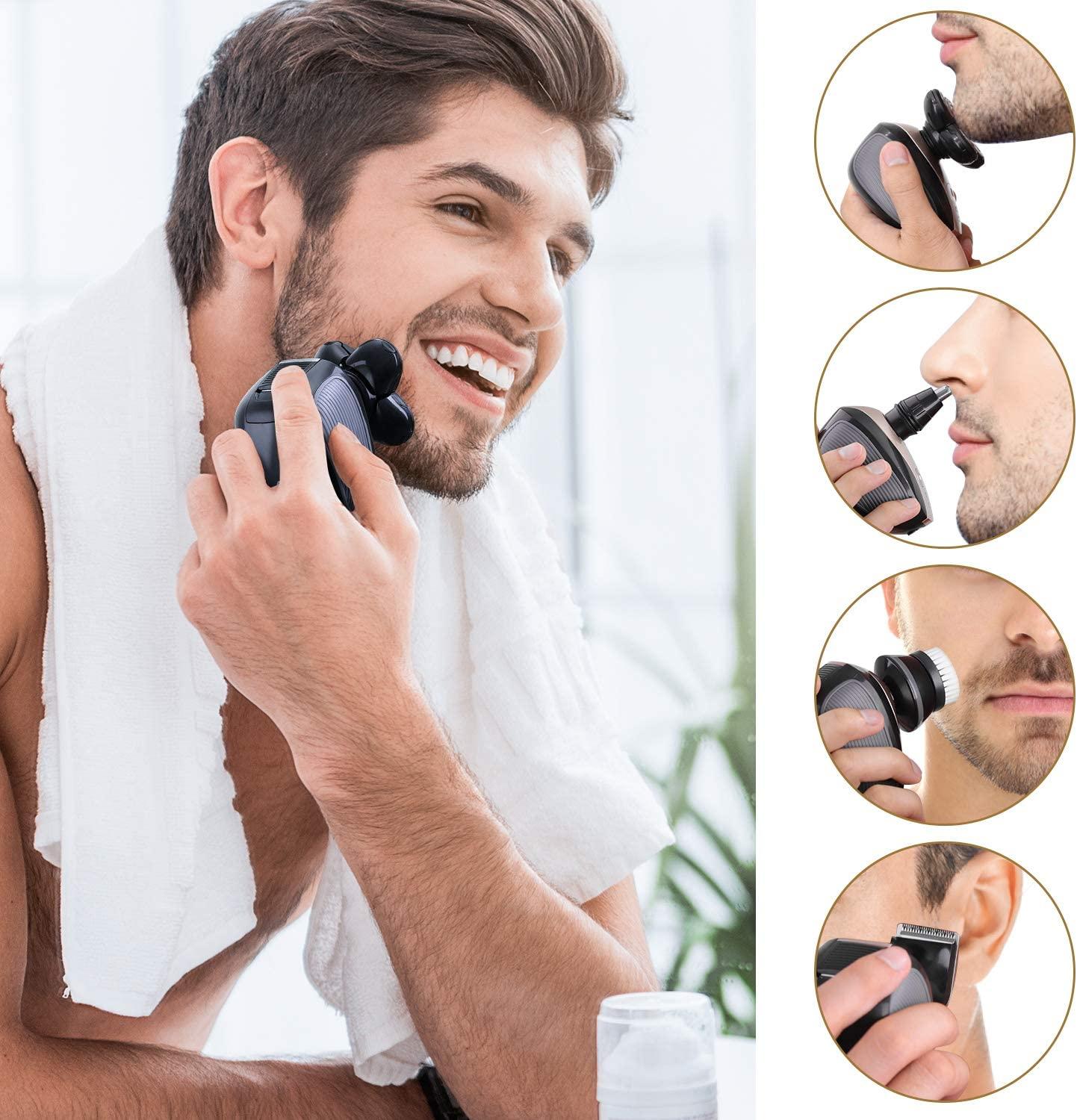 TrimZeo™ – 5-in-1 Electric Grooming Kit for Men
